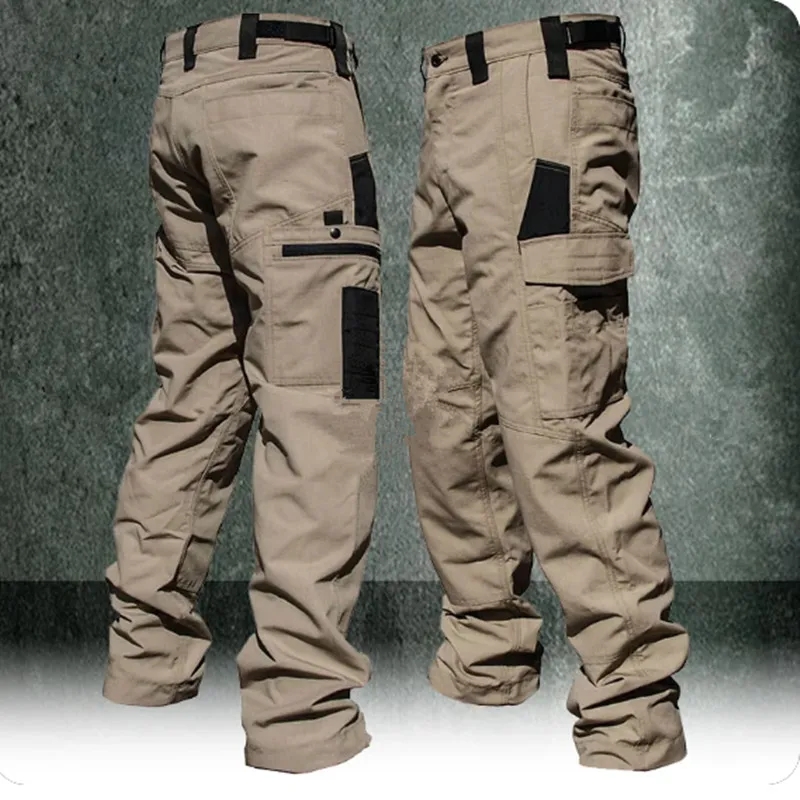 Fishing Pants Waterproof - Износостойкие рабочие брюки, мужские прямые брюки-карго