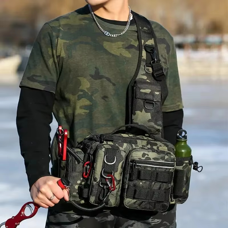 Тактическая поясная сумка для  – обзор и цена Fishing Belt