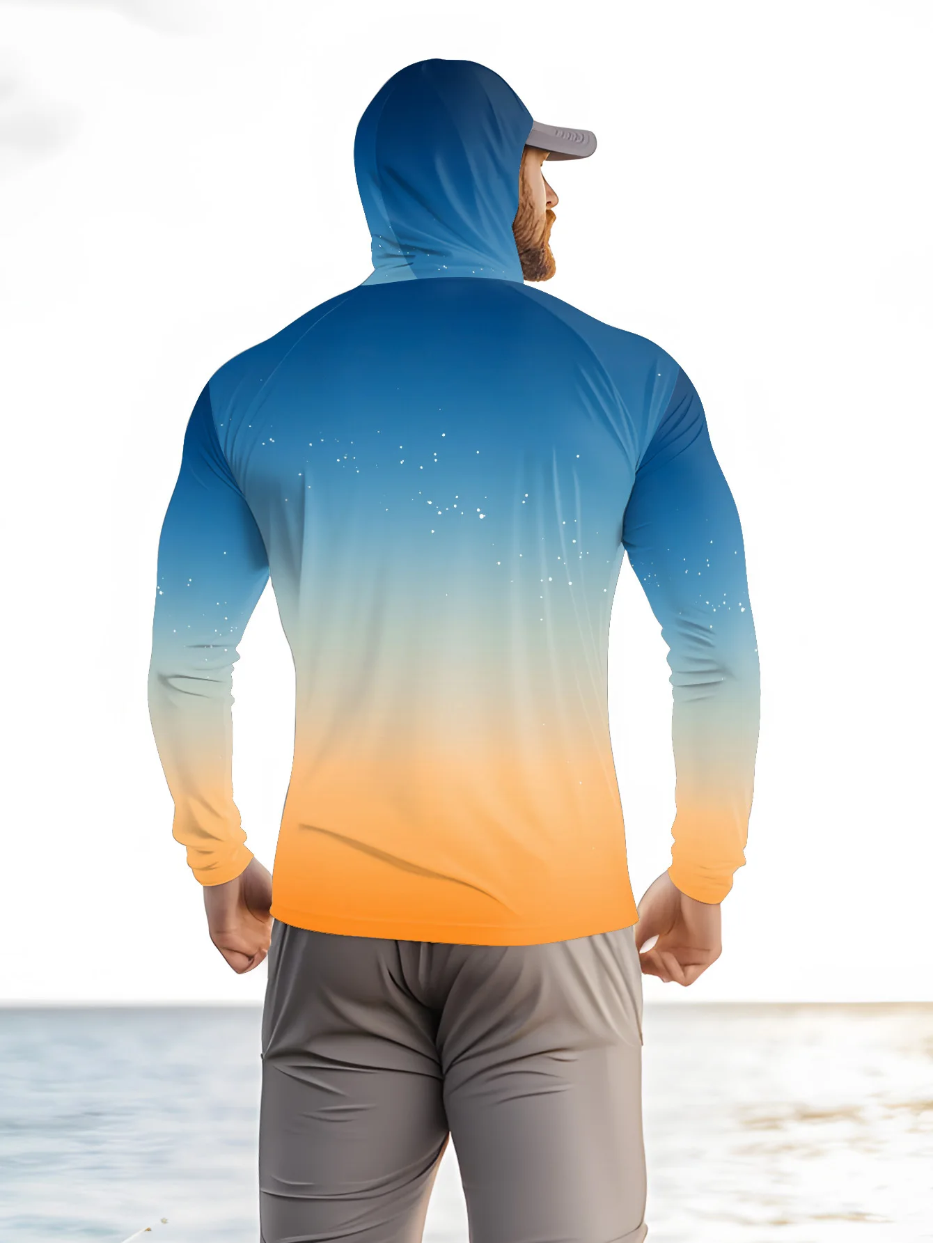 Мужская рубашка для рыбалки с  – обзор и цена Fishing Mask Sun Protection